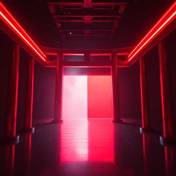 Cover art for Chase of the Crimson Shrine by Genesis Marble