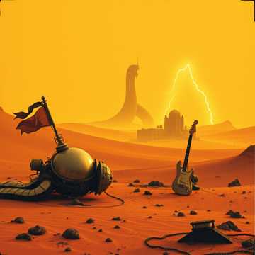 Cover art for ZENLAY in the Deep Desert by Andreas Knappe