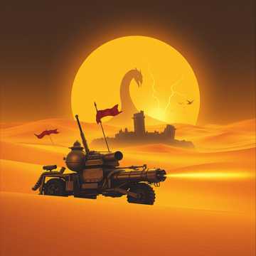 Cover art for ZENLAY in the Deep Desert by Andreas Knappe