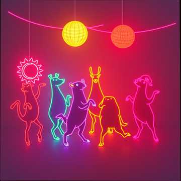 Cover art for Happy Song Night (V2) by VirtualMusic2