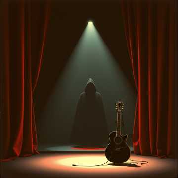 Cover art for Bambalinas by Ruth Ana López Calderón