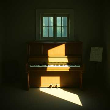 Cover art for Verstummtes Piano by Maik Weidner