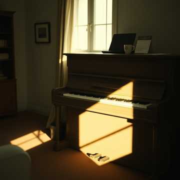 Cover art for Verstummtes Piano by Maik Weidner