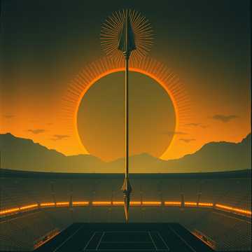 Cover art for Spear of Dawn by Fernanda Rangel