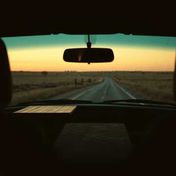 Cover art for Backroads and Red Lights by Stevan Bogdanović