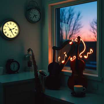 Cover art for Late Night sigla by Alessandro Messina