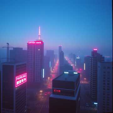 Cover-Art für Neon Nightfall von Unknown Artist