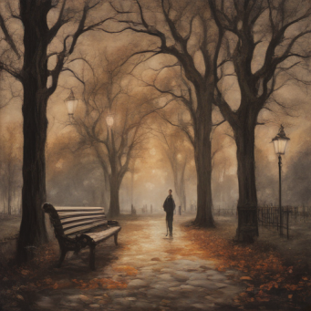 Cover art for В парке ночью by Александр