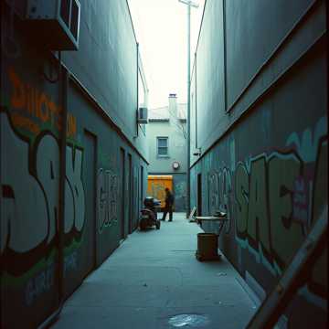 Cover art for Back Alley Echoes by VirtualMusic2