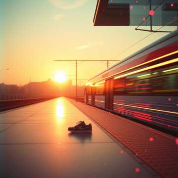 Cover art for Bahn zum Glück by Maria Di Palo