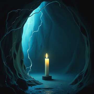 Cover art for Glass Veins by Mel