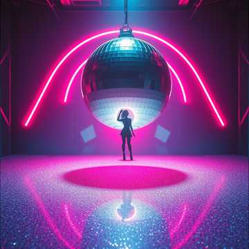 Copertă pentru Midnight Mirrorball de mojsony13a