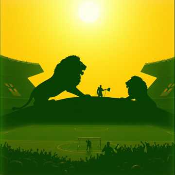 Copertă pentru CROWNED LIONS de Badine Mat