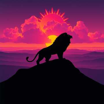 Cover art for O Leão Ruge by João Amorim