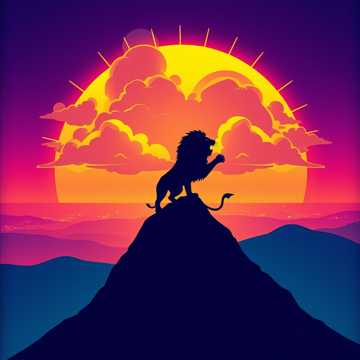 Cover art for O Leão Ruge by João Amorim